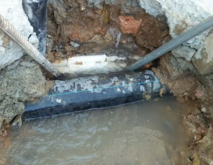 掇刀测漏水之水管漏水